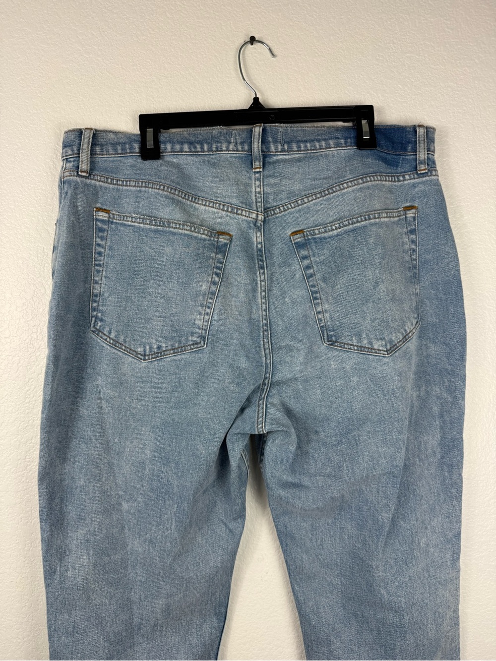Abercrombie & Fitch the ankle straight ultra high rise size 34 - Picture 5 of 6